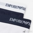 Quần lót nam Emporio Armani Stretch Cotton Brief 2-pack White/Marine